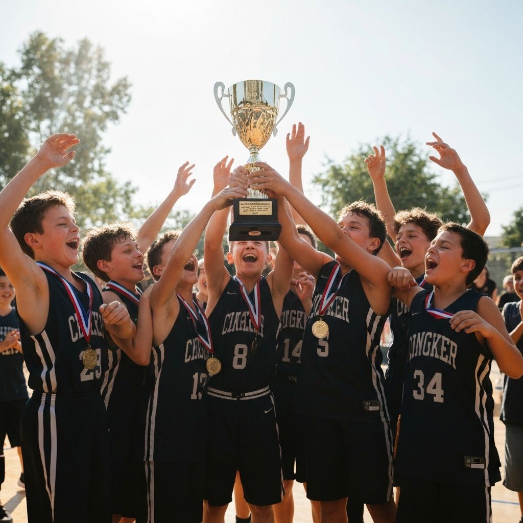 Victory celebration